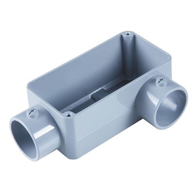 Condulete fixo 2.1/2" tipo "LL" - com tampa / rosca BSP / sem pintura