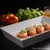 6 Travessas de Melamina Branca Restaurante 53x33cm Buffet Sa