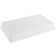 6 Travessas de Melamina Branca Restaurante 53x33cm Buffet Sa