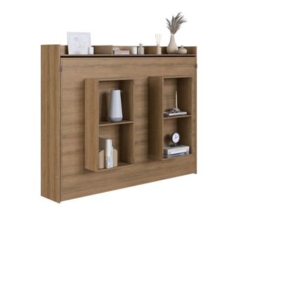 Cama de Casal Articulável Mel Horizontal MDP Hanover Dobrável Decoração Art In Móveis