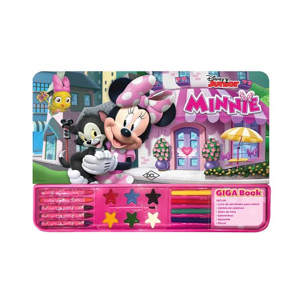 Livro Infantil Colorir Dcl Disney Giga Books Minnie Livro Infantil Colorir Dcl Disney Giga Books Minnie