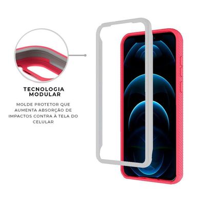 Capa Stronger Rosa para iPhone 13 Pro Max - Gshield