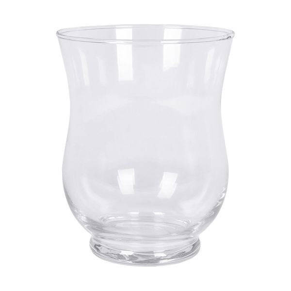 Vaso de Vidro Grillo Transparente 13,5cm