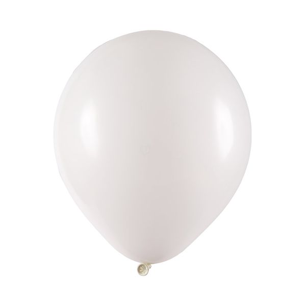 Balão Art Latex Redondo Nº9 com 50 Unidades Branco Balão Art Latex Redondo Nº9 com 50 Unidades Branco