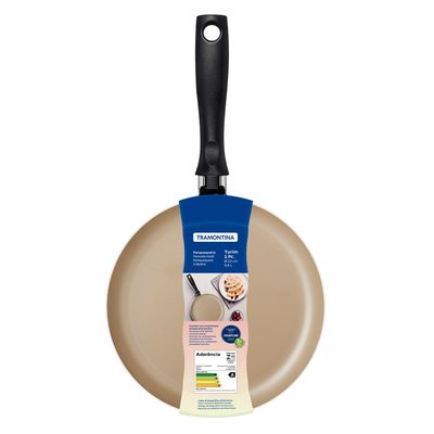 Tapioqueira Antiaderente Tramontina Turim com Cabo Baquelite Vermelha 22cm