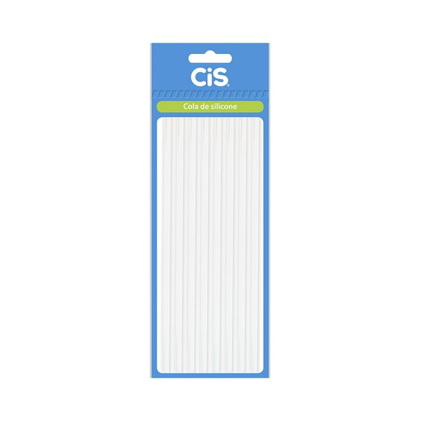 Cola de Silicone Bastão Fina Cis com 8 Unidades