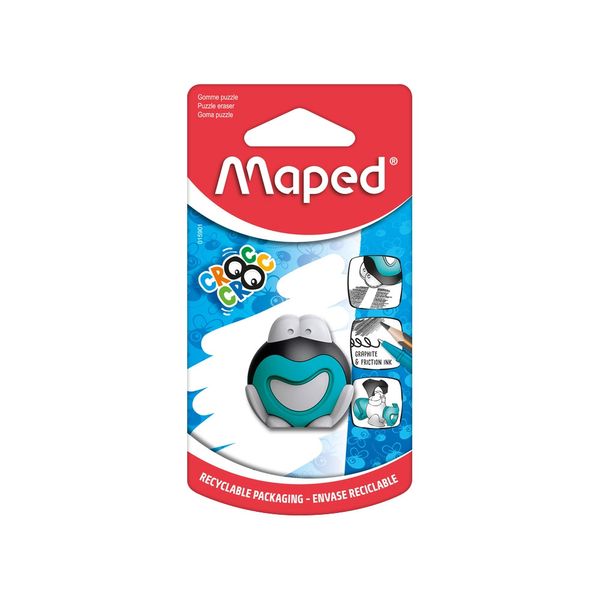 Borracha Escolar Maped Croc Croc Sapo Borracha Escolar Maped Croc Croc Sapo
