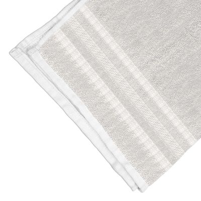 Toalha de Banho Atlântica Sky Algodão Off White 70cmx1,30m