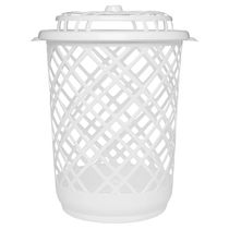 Cesto de Roupas Telado Jaguar 30L Branco