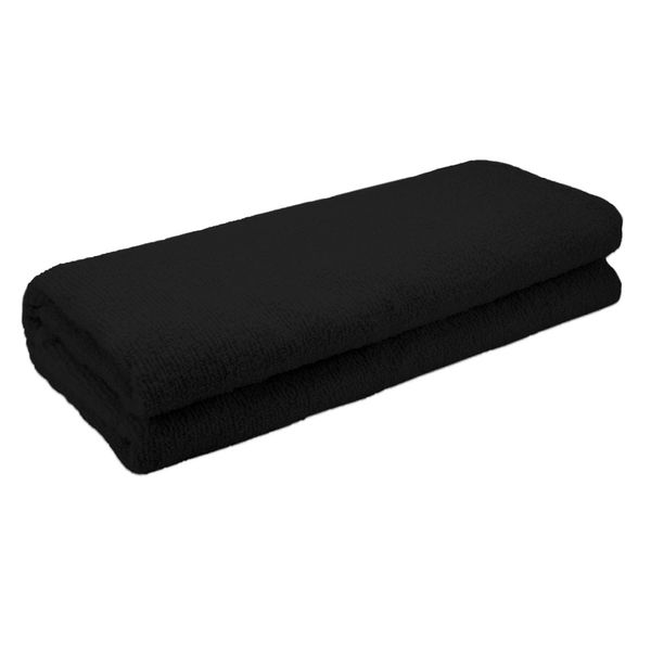 Toalha de Banho Groh Camilla 100x50cm 100% Algodão Preta
