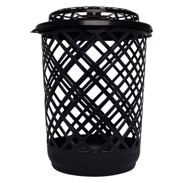 Cesto de Roupas Telado Jaguar Econature Preto 30L Cesto de Roupas Telado Jaguar Econature Preto 30L