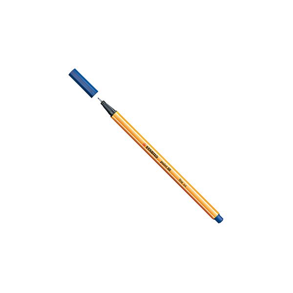 Caneta Hidrográfica Stabilo Point 0.4mm Fine Azul
