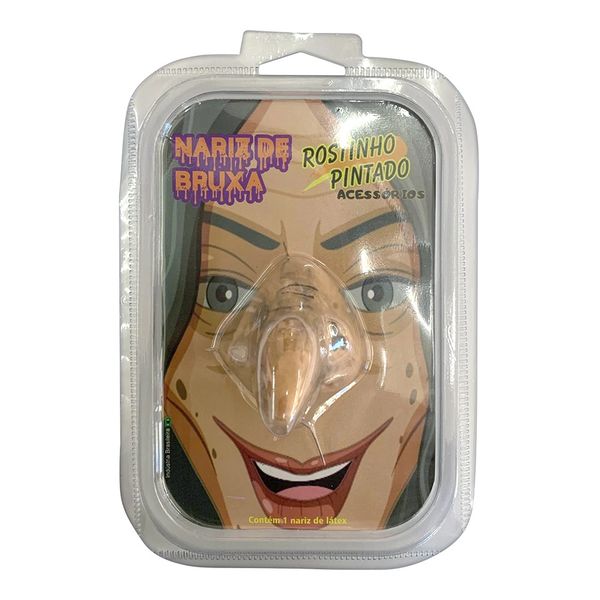 Nariz de Bruxa Natural Rostinho Pintado em Látex