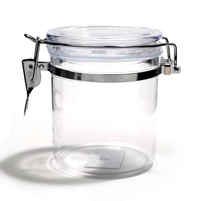 Pote Le Clear em Acrílico Hermético com Tampa Transparente 950ml