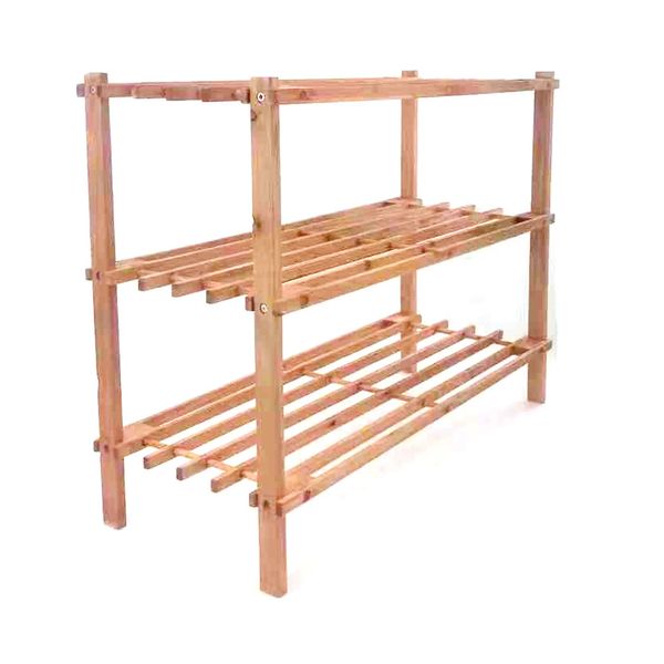 Sapateira Le Harmony para 12 Pares Marrom de Madeira Sapateira Le Harmony para 12 Pares Marrom de Madeira