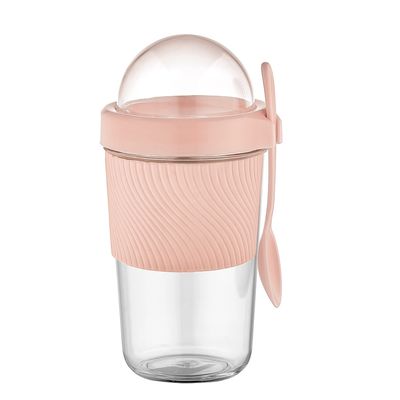 Copo Le Tritan Cereais em Plástico Rosa 600ml