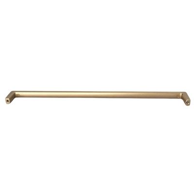 Kit 10 Puxadores Dourados para Móveis Furação 256mm Gavetas Armários Bancada Oreiras Torralba