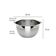 Tigela Bowl Aço Inox Escovado e Borda Polida 26cm