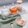 Kit 4 Tigelas para Sobremesa Wolff Pearl 180ml Bowls Vidro Servir Frutas Petiscos Doces