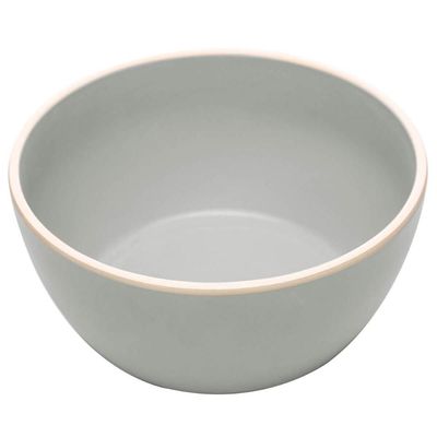 Bowl de Melamina 600ml Cinza Tigela 15cm Class Wolff Sobremesa Sopa Porções Sorvete