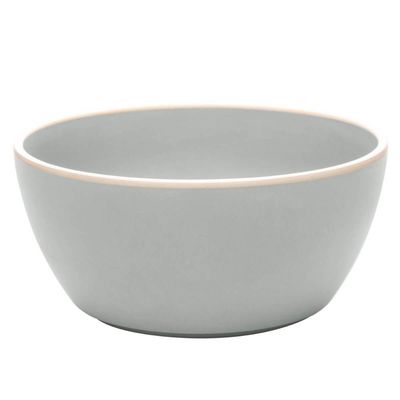 Kit 6 Bowls Melamina Tigela 600ml Cinza Class Wolff Cumbucas Sobremesas Porções