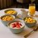 Kit 6 Bowls Melamina Tigela 600ml Cinza Class Wolff Cumbucas Sobremesas Porções