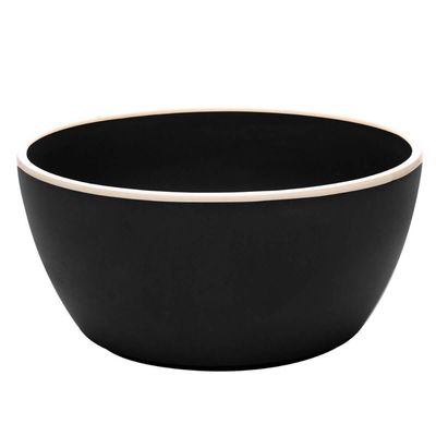 Kit 6 Bowls Melamina 600ml Cumbuca 15cm Tigela Class Wolff Sobremesa Porções Sopas