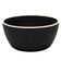 Bowl de Melamina Preto Tigela 15cm Class Wolff Cumbuca Sobremesa Sorvete Avulsa
