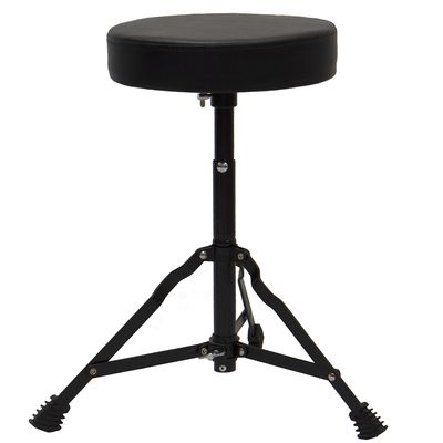 Bateria Acústica 2T EBK Preta com Banco NY F1rst