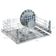 Gaveta Escorredor De Louça Porta Prato 57cm Com Bandeja Inox
