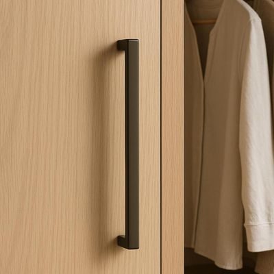 Puxador para Movéis Oeiras Bronze 256mm Torralba Armários Gabinete Guarda Roupas