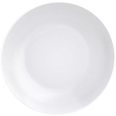 Prato Fundo Tramontina de Porcelana Branca 21cm Leonora para Sopa Risoto Avulso