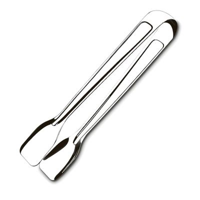 Kit 12 Pegadores Pinça Azeitonas Servir Carne Gelo Aço Inox 18cm Multiuso Brinox