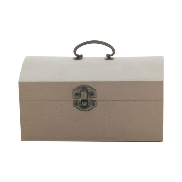 Caixa Baú Mdf Le 17x10,5x9cm Caixa Baú Mdf Le 17x10,5x9cm