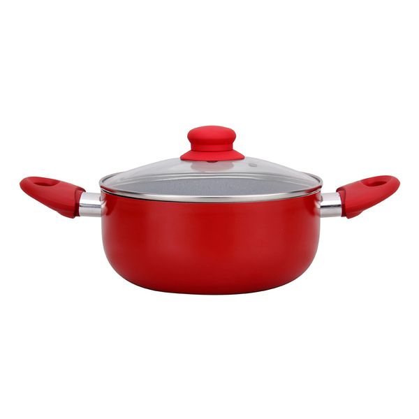 Caçarola Le Cucina Cerâmica 24cm Vermelha Caçarola Le Cucina Cerâmica 24cm Vermelha