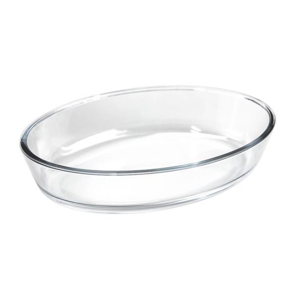 Assadeira Le em Vidro Borossilicato Oval 1 Peça Assadeira Le em Vidro Borossilicato Oval 1 Peça