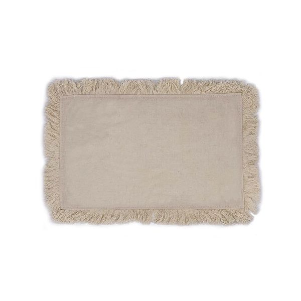 Americano Kas Canvas em PVC Bege 50x35cm 1 Peça