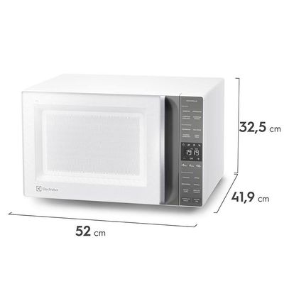 Geladeira Electrolux Frost Free TF71 Duplex Efficient 480L + Micro-ondas Electrolux 36L Branco / 110V
