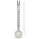 Bomba de Chimarrão Bojo Removível 800 Furos 19cm Inox Cano Trabalhado