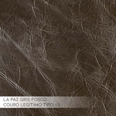 Sofá 2 Lugares Sala de Estar Pés Madeira 185cm com USB Minsque Couro Marrom Claro - Gran Belo