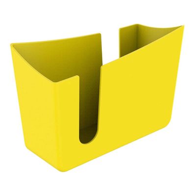 Kit 12 Porta Guardanapos de Mesa Organizador Trio Crippa Amarelo Restaurante Lanchonete