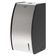 Porta Papel Higiênico Decorline Dispenser para Papel Interfolhado Banheiro Aço Inox e Preto