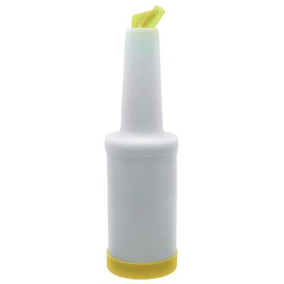 Kit 2 Garrafa Store'n Pour 1l Amarela Weck Bartender Xaropes Bebidas Destiladas