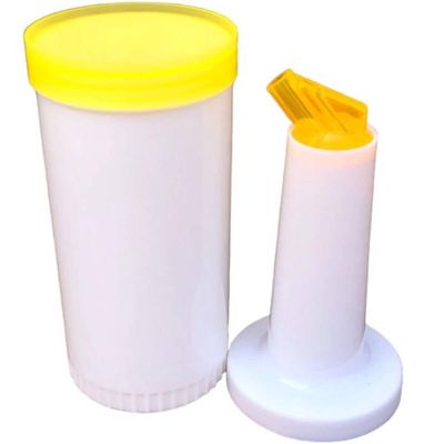 Kit 2 Garrafa Store'n Pour 1l Amarela Weck Bartender Xaropes Bebidas Destiladas