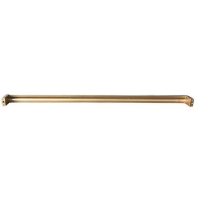 Kit 10 Puxadores 358mm Alça Dourado para Móveis Zamac Piauí Torralba Guarda-Roupas Armário