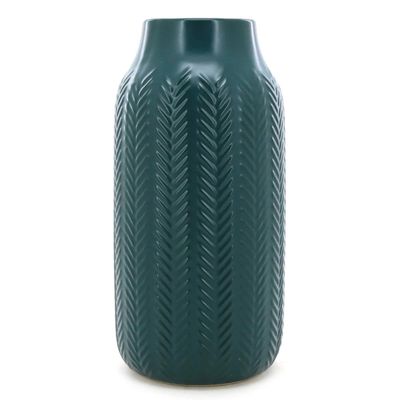 Vaso de Cerâmica Cazza Caiapó 18,5cm - Cores Sortidas