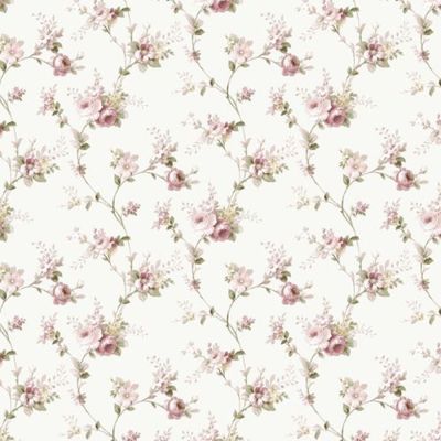 Papel de Parede Happy Floral Branco 12318
