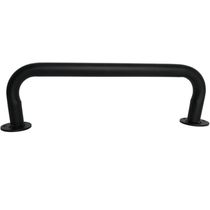 Suporte para Cabides Curvo Cabideiro Organizador Multifuncional de Parede Masutti Copat Preto