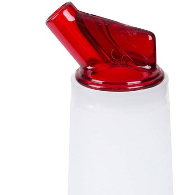 Kit 6 Garrafa Plástica Store'n Pour 1L Vermelha Armazenar Servir Bartender