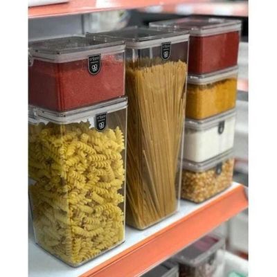 Pote Hermético 2,3L Cristal Crippa Porta Mantimentos Condimentos Transparente